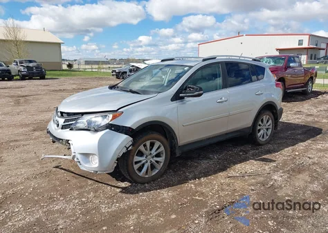 2015 Toyota Rav4 Limited from USA, damaged, VIN 2T3DFREV8FW233198